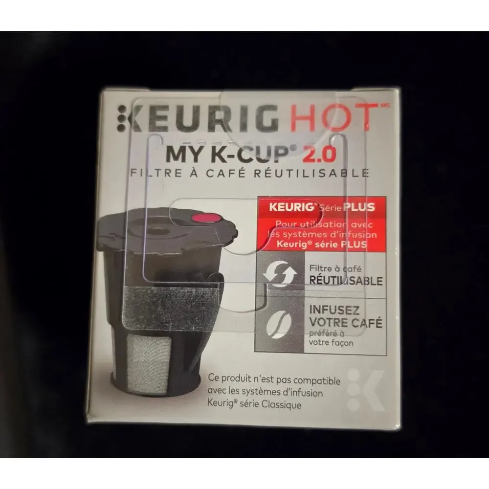 Keurig My K-Cup Reusable Coffee Filter Hot 2.0 Plus Series OEM NEW K- Cup Pod